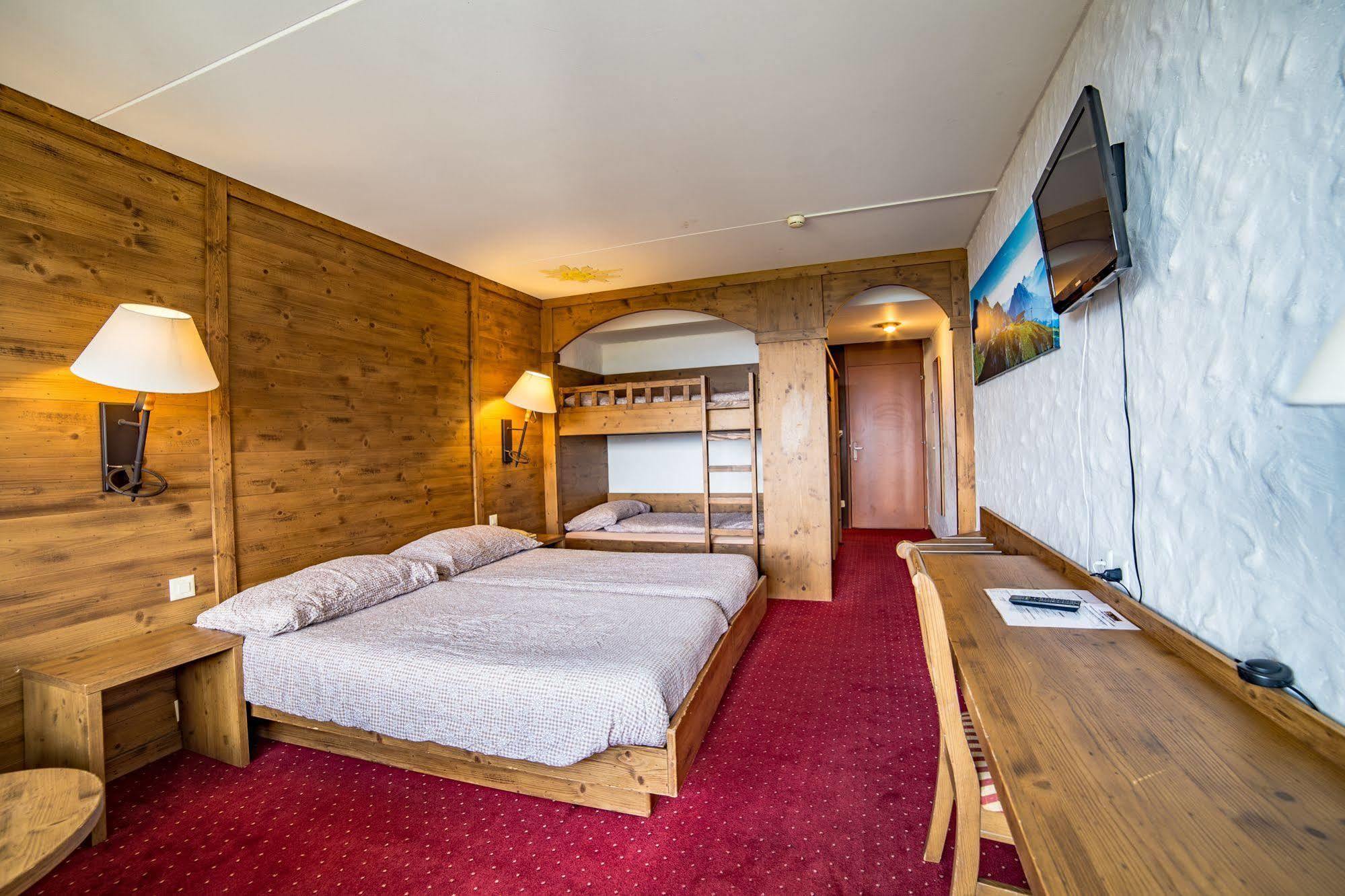 Hotel Central Residence Leysin Bagian luar foto